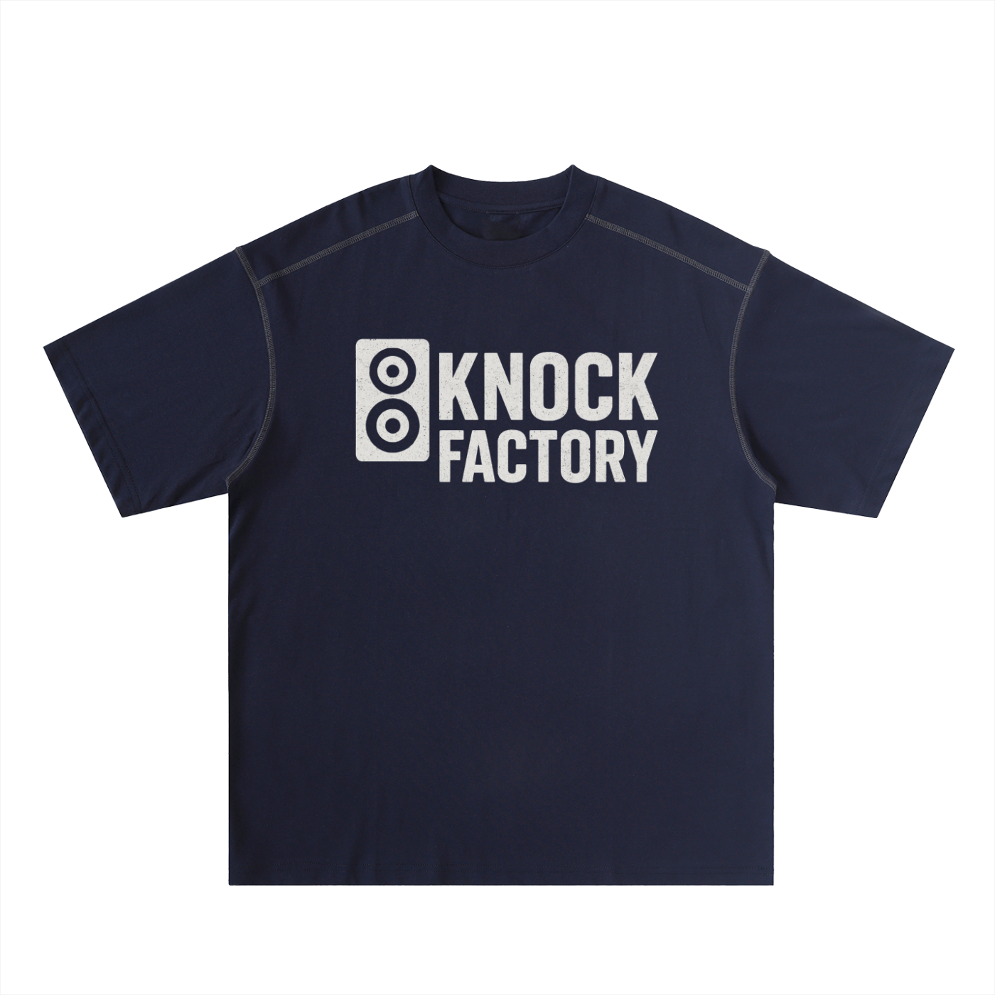 KF Oversized Contrast-Stitched Cotton Tee