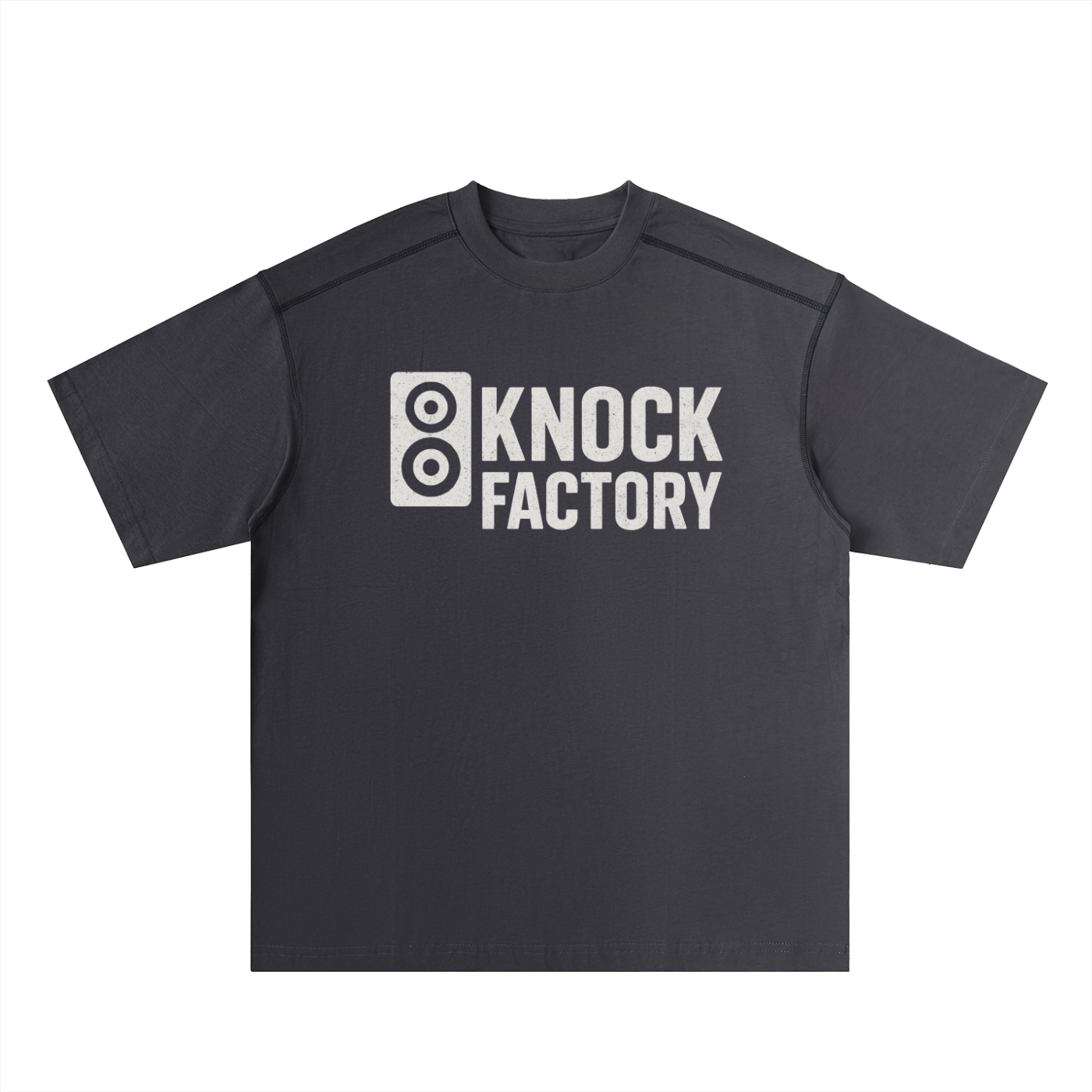 KF Oversized Contrast-Stitched Cotton Tee