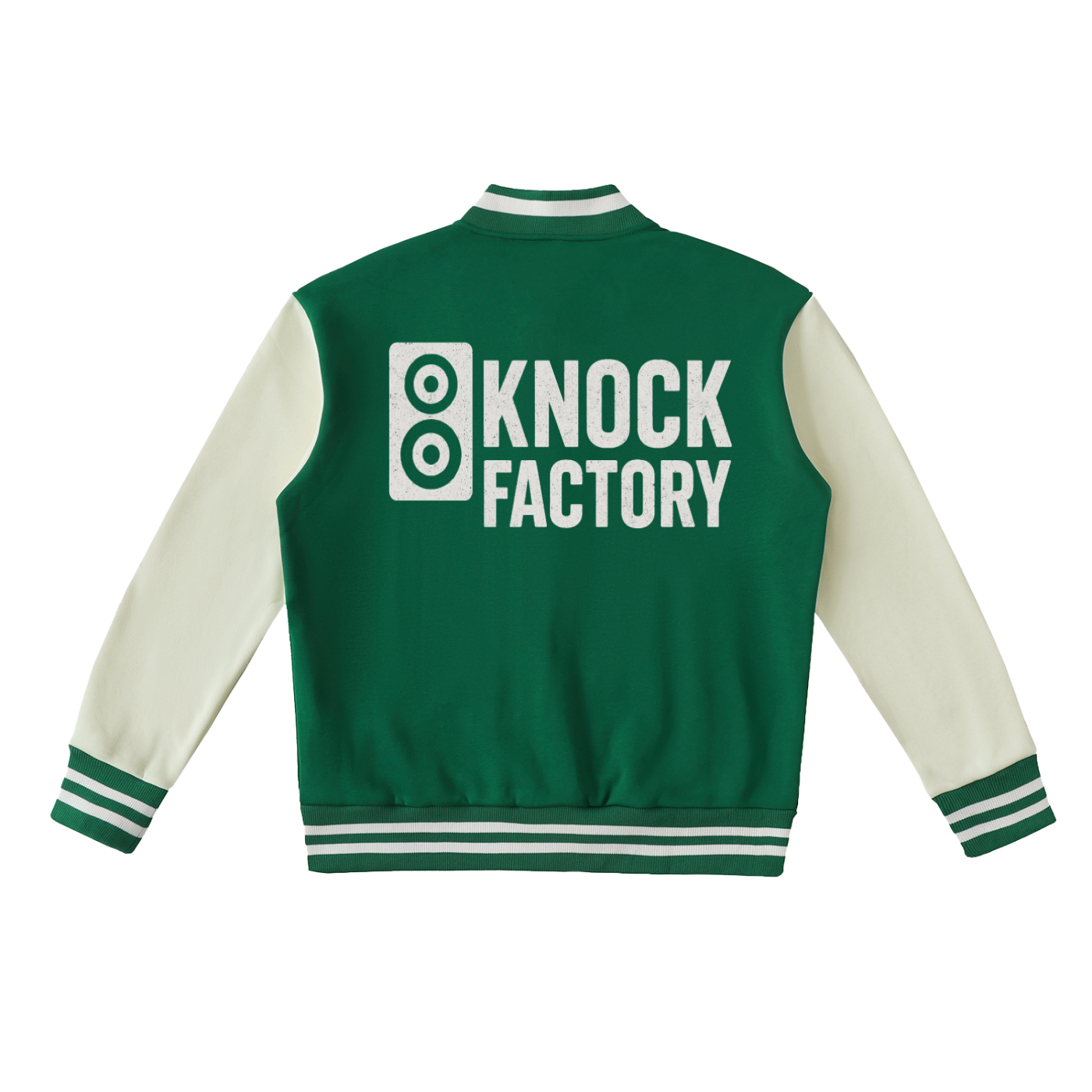 KF Two-Tone Fleeced Varsity Jacket