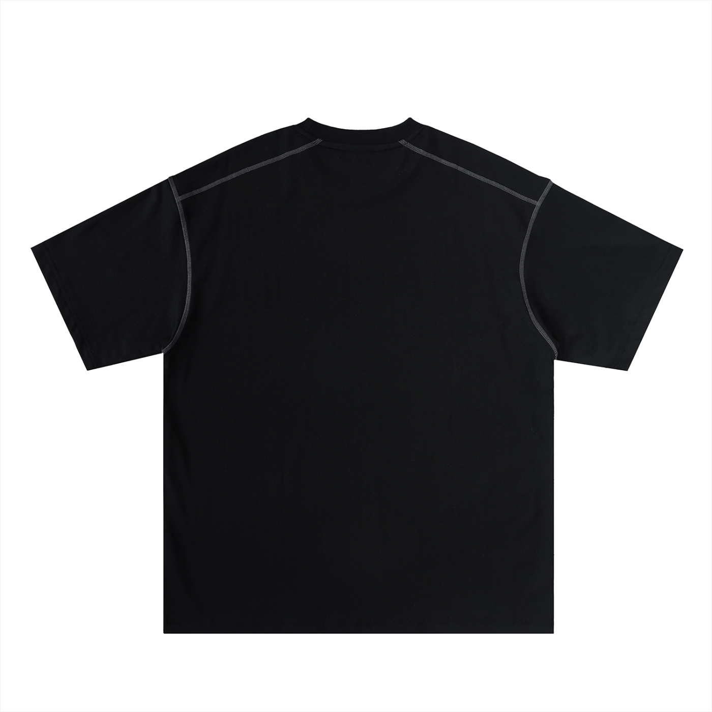 KF Oversized Contrast-Stitched Cotton Tee