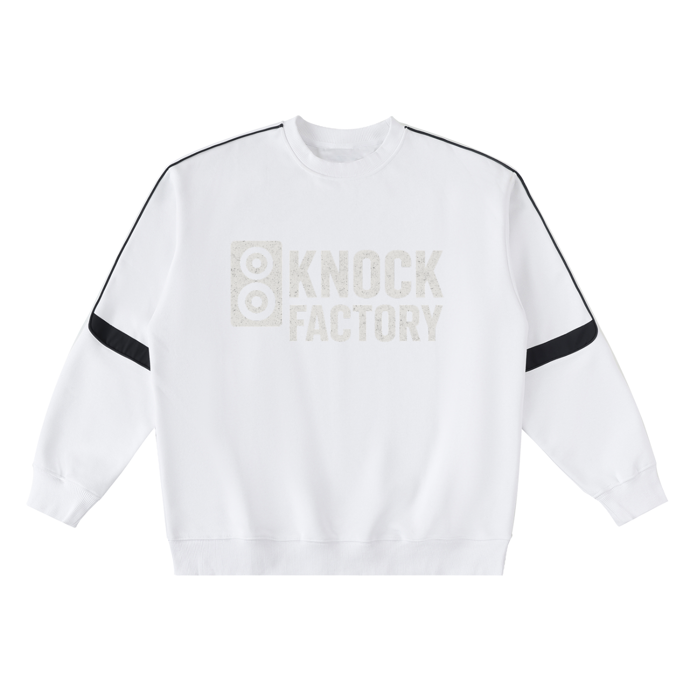 KF Oversized Crewneck Taped Sweatshirt
