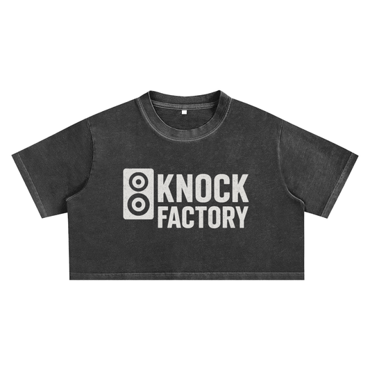 KF Women’sSnow Washed Crop Top