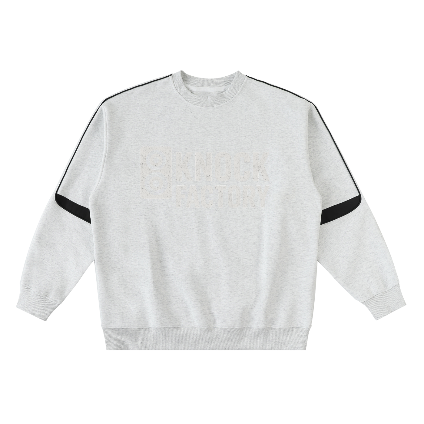 KF Oversized Crewneck Taped Sweatshirt