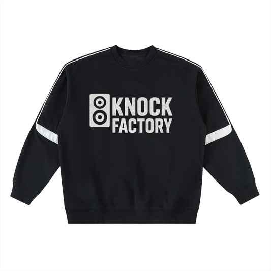 KF Oversized Crewneck Taped Sweatshirt